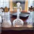 P03. Crystal decanters. 